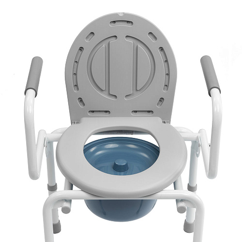 Съемный стульчак с крышкой из прочного пластика